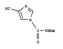 1H-imidazole-1-carboxamide,4-cyano-n-methyl-(9ci) Structure,87864-83-3Structure