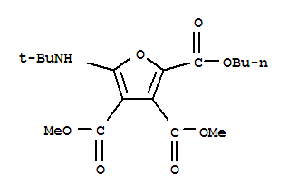 2,3,4-呋喃三羧酸,5-[(1,1-二甲基乙基)氨基]-,2-丁基 3,4-二甲酯結構式_882040-48-4結構式