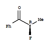 1-Propanone, 2-fluoro-1-phenyl-, (2r)-(9ci)Structure,88208-12-2Structure 1-Propanone, 2-fluoro-1-phenyl-, (2r)-(9ci) Structure,88208-12-2Structure