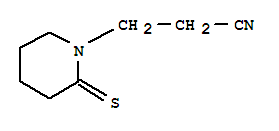 1-Piperidinepropanenitrile,2-thioxo-Structure,883242-02-2Structure 1-Piperidinepropanenitrile,2-thioxo- Structure,883242-02-2Structure