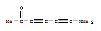 3,5-Hexadiyn-2-one, 6-(dimethylamino)-(9ci)Structure,88357-35-1Structure 3,5-Hexadiyn-2-one, 6-(dimethylamino)-(9ci) Structure,88357-35-1Structure