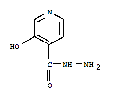(9ci)-3-羥基-4-吡啶羧酸肼結(jié)構(gòu)式_88394-01-8結(jié)構(gòu)式