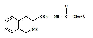 (1,2,3,4-Tetrahydro-isoquinolin-3-ylmethyl)-carbamic acid tert-butyl esterStructure,885273-85-8Structure (1,2,3,4-Tetrahydro-isoquinolin-3-ylmethyl)-carbamic acid tert-butyl ester Structure,885273-85-8Structure