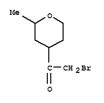 Ethanone, 2-bromo-1-(tetrahydro-2-methyl-2h-pyran-4-yl)-(9ci)Structure,88572-24-1Structure Ethanone, 2-bromo-1-(tetrahydro-2-methyl-2h-pyran-4-yl)-(9ci) Structure,88572-24-1Structure
