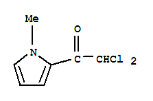 Ethanone, 2,2-dichloro-1-(1-methyl-1h-pyrrol-2-yl)-(9ci)Structure,88773-69-7Structure Ethanone, 2,2-dichloro-1-(1-methyl-1h-pyrrol-2-yl)-(9ci) Structure,88773-69-7Structure