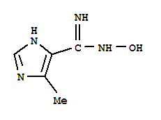 1H-imidazole-5-carboximidamide, n-hydroxy-4-methyl-Structure,888042-34-0Structure 1H-imidazole-5-carboximidamide, n-hydroxy-4-methyl- Structure,888042-34-0Structure