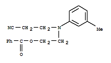 3-Methyl -n-cyanoethyl -n-benzoyloxyethylanilineStructure,88938-62-9Structure 3-Methyl -n-cyanoethyl -n-benzoyloxyethylaniline Structure,88938-62-9Structure