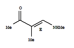 (e)-(9ci)-3-甲基-4-(甲基氨基)-3-丁烯-2-酮結(jié)構(gòu)式_89029-67-4結(jié)構(gòu)式