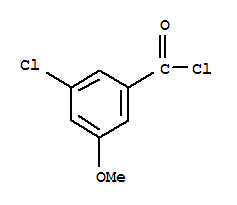 Benzoyl chloride, 3-chloro-5-methoxy-(9ci)Structure,89106-53-6Structure Benzoyl chloride, 3-chloro-5-methoxy-(9ci) Structure,89106-53-6Structure