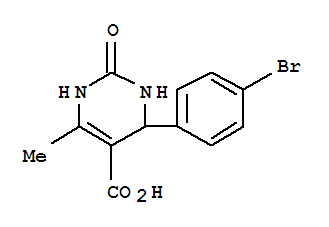 1,2,3,4-Tetrahydro-6-methyl-4-(4-bromophenyl)-2-oxo-5-pyrimidinecarboxylic acidStructure,891190-54-8Structure 1,2,3,4-Tetrahydro-6-methyl-4-(4-bromophenyl)-2-oxo-5-pyrimidinecarboxylic acid Structure,891190-54-8Structure