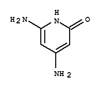 (7ci)-4,6-二氨基-2-羥基吡啶結(jié)構(gòu)式_89179-68-0結(jié)構(gòu)式