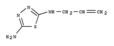 1,3,4-Thiadiazole, 2-(allylamino)-5-amino-(7ci)Structure,89182-04-7Structure 1,3,4-Thiadiazole, 2-(allylamino)-5-amino-(7ci) Structure,89182-04-7Structure