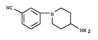 Benzonitrile, 3-(4-amino-1-piperidinyl)-(9ci)Structure,891854-16-3Structure Benzonitrile, 3-(4-amino-1-piperidinyl)-(9ci) Structure,891854-16-3Structure