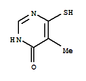 (7ci)-6-疏基-5-甲基-4-羥基嘧啶結(jié)構(gòu)式_89322-74-7結(jié)構(gòu)式