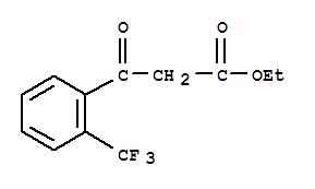 3-Oxo-3-(2-trifluoromethylphenyl)propionic acid ethyl esterStructure,89424-17-9Structure 3-Oxo-3-(2-trifluoromethylphenyl)propionic acid ethyl ester Structure,89424-17-9Structure