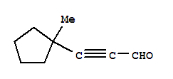 2-Propynal, 3-(1-methylcyclopentyl)-(9ci)Structure,89521-50-6Structure 2-Propynal, 3-(1-methylcyclopentyl)-(9ci) Structure,89521-50-6Structure