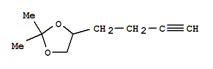 1,3-Dioxolane, 4-(3-butynyl)-2,2-dimethyl-(9ci)Structure,895540-64-4Structure 1,3-Dioxolane, 4-(3-butynyl)-2,2-dimethyl-(9ci) Structure,895540-64-4Structure