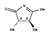 反式-(9ci)-3,4-二氫-3,4,5-三甲基-2H-吡咯-2-酮結(jié)構(gòu)式_89636-83-9結(jié)構(gòu)式