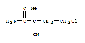 Butyramide, 4-chloro-2-cyano-2-methyl-(7ci)Structure,89641-58-7Structure Butyramide, 4-chloro-2-cyano-2-methyl-(7ci) Structure,89641-58-7Structure