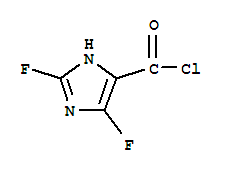 1H-imidazole-4-carbonyl chloride, 2,5-difluoro- (9ci)Structure,89676-64-2Structure 1H-imidazole-4-carbonyl chloride, 2,5-difluoro- (9ci) Structure,89676-64-2Structure