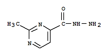 (7ci)-2-甲基-4-嘧啶羧酸肼結(jié)構(gòu)式_89691-94-1結(jié)構(gòu)式