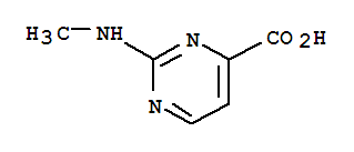 (7ci)-2-(甲基氨基)-4-嘧啶羧酸結構式_89691-96-3結構式