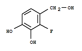 1,2-Benzenediol, 3-fluoro-4-(hydroxymethyl)-Structure,89735-28-4Structure 1,2-Benzenediol, 3-fluoro-4-(hydroxymethyl)- Structure,89735-28-4Structure