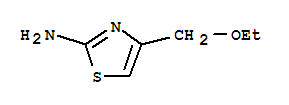 2-Thiazolamine, 4-(ethoxymethyl)-Structure,897920-20-6Structure 2-Thiazolamine, 4-(ethoxymethyl)- Structure,897920-20-6Structure