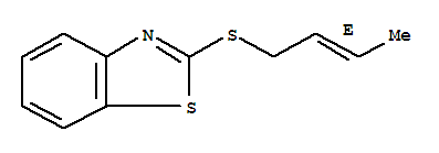 Benzothiazole, 2-(2-butenylthio)-, (e)-(9ci)Structure,89805-98-1Structure Benzothiazole, 2-(2-butenylthio)-, (e)-(9ci) Structure,89805-98-1Structure