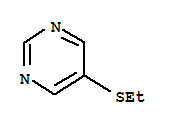(6CI,9CI)-5-(乙基硫代)-嘧啶結(jié)構(gòu)式_89882-06-4結(jié)構(gòu)式