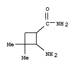 Cyclobutanecarboxamide, 2-amino-3,3-dimethyl-(7ci) Structure,89940-78-3Structure