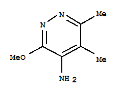 Pyridazine, 4-amino-3-methoxy-5,6-dimethyl-(7ci)Structure,90008-49-4Structure Pyridazine, 4-amino-3-methoxy-5,6-dimethyl-(7ci) Structure,90008-49-4Structure