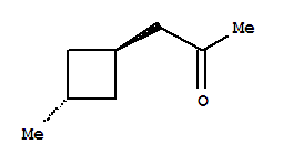 2-Propanone, 1-(3-methylcyclobutyl)-, trans-(9ci)Structure,90046-37-0Structure 2-Propanone, 1-(3-methylcyclobutyl)-, trans-(9ci) Structure,90046-37-0Structure