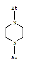 (7ci)-1-乙?；?4-乙基-哌嗪結(jié)構(gòu)式_90152-24-2結(jié)構(gòu)式