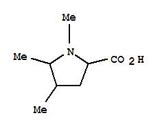 (7ci)-1,4,5-三甲基-脯氨酸結(jié)構(gòu)式_90205-10-0結(jié)構(gòu)式