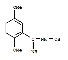 Benzenecarboximidamide, n-hydroxy-2,5-dimethoxy-(9ci)Structure,90207-31-1Structure Benzenecarboximidamide, n-hydroxy-2,5-dimethoxy-(9ci) Structure,90207-31-1Structure