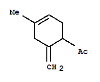 Ethanone, 1-(4-methyl-6-methylene-3-cyclohexen-1-yl)-(9ci)Structure,90213-43-7Structure Ethanone, 1-(4-methyl-6-methylene-3-cyclohexen-1-yl)-(9ci) Structure,90213-43-7Structure