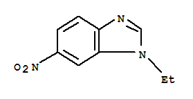 Benzimidazole, 1-ethyl-6-nitro-(7ci)Structure,90349-16-9Structure Benzimidazole, 1-ethyl-6-nitro-(7ci) Structure,90349-16-9Structure