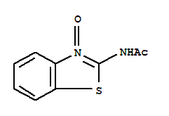 Benzothiazole, 2-acetamido-, 3-oxide (7ci) Structure,90417-41-7Structure