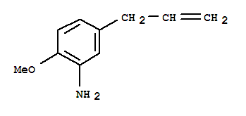 Benzenamine, 2-methoxy-5-(2-propenyl)-(9ci)Structure,90617-48-4Structure Benzenamine, 2-methoxy-5-(2-propenyl)-(9ci) Structure,90617-48-4Structure