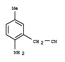 Acetonitrile, (6-amino-m-tolyl)-(7ci)Structure,90765-19-8Structure Acetonitrile, (6-amino-m-tolyl)-(7ci) Structure,90765-19-8Structure
