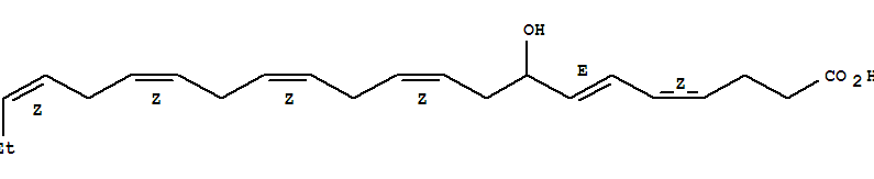 (4E,6e,10z,13z,16z,19z)-8-hydroxy-4,6,10,13,16,19-docosahexaenoic acidStructure,90780-54-4Structure (4E,6e,10z,13z,16z,19z)-8-hydroxy-4,6,10,13,16,19-docosahexaenoic acid Structure,90780-54-4Structure
