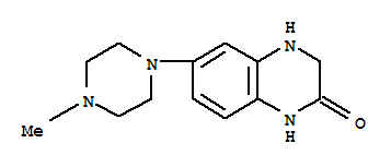 2(1H)-quinoxalinone, 3,4-dihydro-6-(4-methyl-1-piperazinyl)-Structure,907965-66-6Structure 2(1H)-quinoxalinone, 3,4-dihydro-6-(4-methyl-1-piperazinyl)- Structure,907965-66-6Structure
