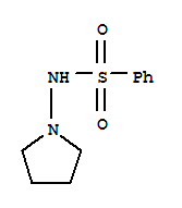 Benzenesulfonamide, n-1-pyrrolidinyl-(7ci)Structure,90873-45-3Structure Benzenesulfonamide, n-1-pyrrolidinyl-(7ci) Structure,90873-45-3Structure