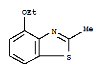 Benzothiazole, 4-ethoxy-2-methyl-(7ci)Structure,90921-54-3Structure Benzothiazole, 4-ethoxy-2-methyl-(7ci) Structure,90921-54-3Structure