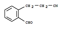 Benzenepropanenitrile, 2-formyl-(9ci)Structure,90923-68-5Structure Benzenepropanenitrile, 2-formyl-(9ci) Structure,90923-68-5Structure