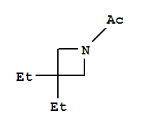Azetidine, 1-acetyl-3,3-diethyl-(7ci)Structure,91055-59-3Structure Azetidine, 1-acetyl-3,3-diethyl-(7ci) Structure,91055-59-3Structure