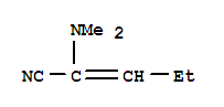2-Pentenenitrile,2-(dimethylamino)-(9ci) Structure,91075-13-7Structure
