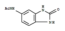 (9ci)-n-(2,3-二氫-2-氧代-1H-苯并咪唑-5-基)-乙酰胺結(jié)構(gòu)式_91085-68-6結(jié)構(gòu)式
