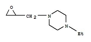 Piperazine, 1-(2,3-epoxypropyl)-4-ethyl-(7ci)Structure,91086-24-7Structure Piperazine, 1-(2,3-epoxypropyl)-4-ethyl-(7ci) Structure,91086-24-7Structure
